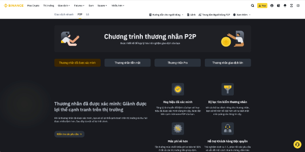 Cách làm thương gia trên binance