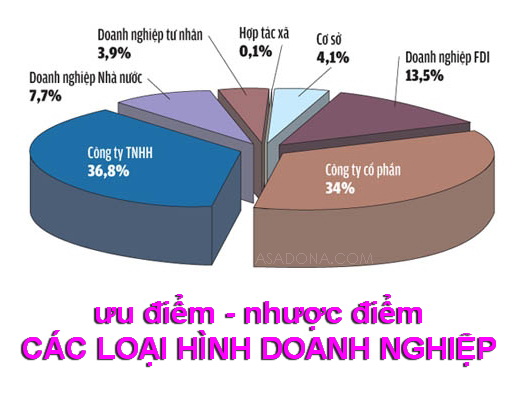 Ưu và nhược Điểm của các loại hình doanh nghiệp tại việt nam, phân tích chi tiết